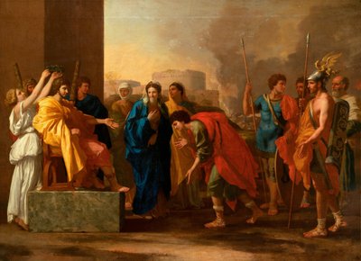 Die Mäßigung des Scipio von Nicolas Poussin
